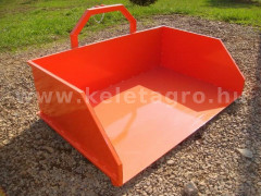 Transport box 130 cm, for Japanese compact tractors, Komondor SZL-130 - Implements - Transport and Loader Implements